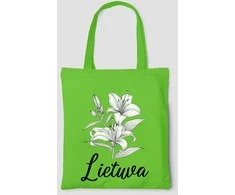Spalvotas medžiaginis maišelis "Lelija"