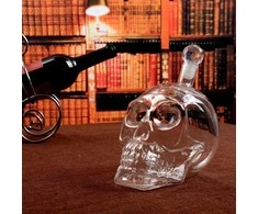 Stiklinis grafinas "Kaukolė" (1000ml)