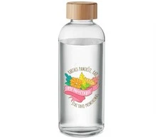 Stiklinis vandens butelis "Esi nuostabi!" (650ml)