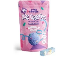 Supergarden STAR CANDIES šaltyje džiovinti kramtomosios gumos ledai, 50g