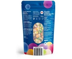 Supergarden STAR CANDIES šaltyje džiovinti saldainiai "Rainbows", 120g