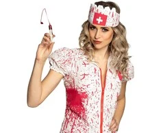 Švirkšto ir netikro kraujo rinkinys "Horror nurse"