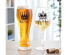 Ostatní Taurių komplektas "King &amp; Queen"