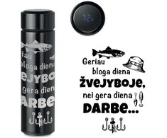 Termosas su termometru "Žvejyba" (500ml)