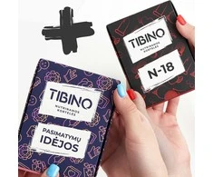 TIBINO nutrinamų kortelių komplektas "N-18" ir "Pasimatymų idėjos"