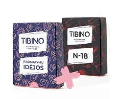 TIBINO nutrinamų kortelių komplektas "N-18" ir "Pasimatymų idėjos"