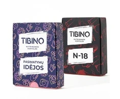 TIBINO nutrinamų kortelių komplektas "N-18" ir "Pasimatymų idėjos"