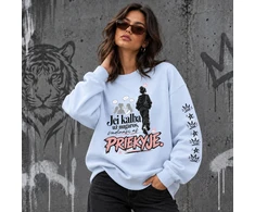 Unisex pastelinis džemperis "Aš priekyje"