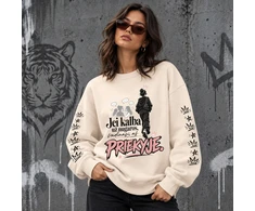 Unisex pastelinis džemperis "Aš priekyje"