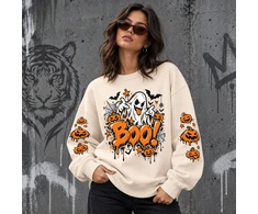 Unisex pastelinis džemperis "Boo"