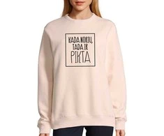 UNISEX pastelinis "Sully" džemperis "Pikta"