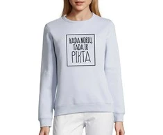 UNISEX pastelinis "Sully" džemperis "Pikta"