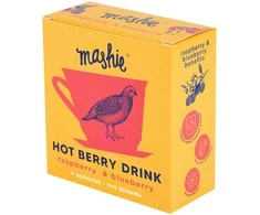 Uogų tyrė MASHIE Original, aviečių ir mėlynių, 4vnt.
