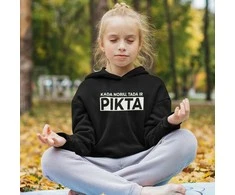 Vaikiškas džemperis "Kada noriu, tada ir pikta"