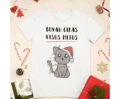 Vaikiški marškinėliai "Buvau geras visus metus"