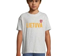 Vaikiški marškinėliai "Lietuva su herbu"