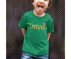 Vaikiški marškinėliai "Lietuva su herbu"