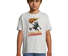 Vaikiški marškinėliai "Lithuania: win or die trying"