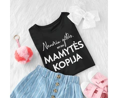 Vaikiški marškinėliai "Mamytės kopija"