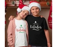 Vaikiški marškinėliai "Man tai Kalėdos"
