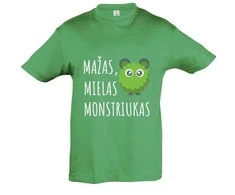 Vaikiški marškinėliai "Mažas mielas monstriukas"