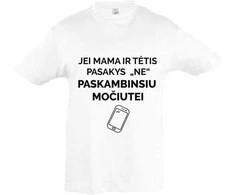 Vaikiški marškinėliai "Paskambinsiu močiutei"