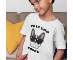 Vaikiški marškinėliai "Pats sau bosas"
