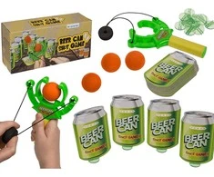 Vakarėlių žaidimas „Beer can shot game“