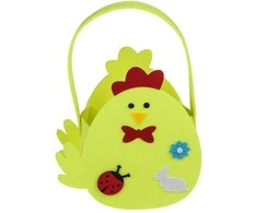 Velykinis veltinio krepšelis "Easter"
