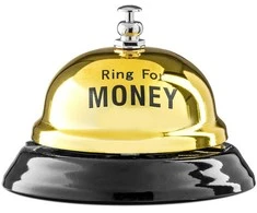 Viešbučio skambutis "Ring for MONEY"