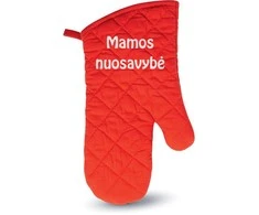 Virtuvinė kepimo pirštinė "Mamos nuosavybė"