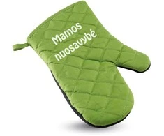 Virtuvinė kepimo pirštinė "Mamos nuosavybė"
