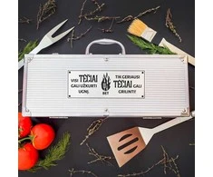 XL Barbekiu rinkinys "Geriausi TĖČIAI gali grilinti"