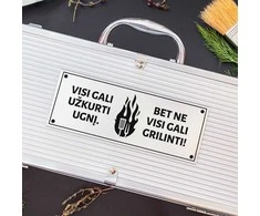 XL Barbekiu rinkinys "Ne visi gali grilinti"