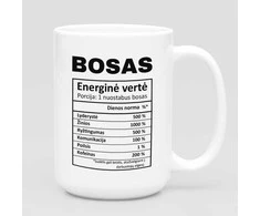 XL puodelis "Boso sudėtis" (450ml)