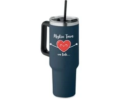 XL termopuodelis "Myliu Tave va tiek..." (1200ml)