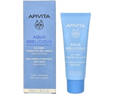 "Apivita Aqua Beelicious" drėkinamasis gelinis kremas be aliejų 40ml
