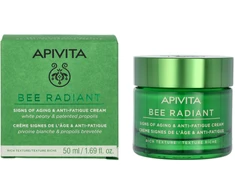 "Apivita Bee Radiant Kreminis Rich Texture" Kreminės turtingos tekstūros veido kremas 50ml