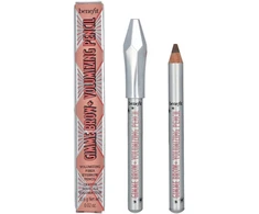 Benefit Gimme Brow+ Volumizing Pieštukas Mini antakių pieštukas, atspalvis: 3 Warm šviesiai rudas, 0,6 g