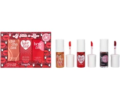 Benefit Lip Tints to Love Set lūpų ir skruostų dažų rinkinys, 3 x 6 ml