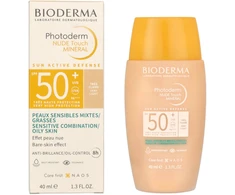 Kremas nuo saulės Bioderma Photoderm Spf50+ (Atspalvis: Nude Very Light), 40ml