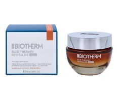 Biotherm Mėlyna Therapy Amber Algae Revitalize Night Skin Kreminis naktinis veido kremas, 50 ml