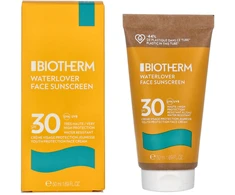 Biotherm Waterlover Face Sunscreen Kreminis SPF 30 vandeniui atsparus apsauginis veido kremas nuo saulės, 50 ml