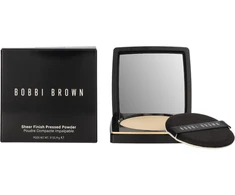 Bobbi Brown Sheer Finish Pressed Powder kompaktinė pudra, atspalvis: Pale Geltona, 9 g