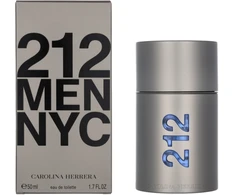 Tualetinis vanduo Carolina Herrera 212 Men Eau De Toilette Purškiklis, 50ml