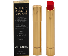 Chanel Rouge Allure Lextrait Lipstick Recharge Rose Turbulent-834 lūpų dažai