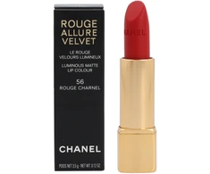 Chanel Rouge Allure Velvet švytintys matiniai lūpų dažai, 3,5 g, spalva: 56 - ROUGE CHARNEL