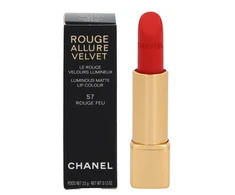 Chanel Rouge Allure Velvet švytintys matiniai lūpų dažai, 3,5 g, spalva: 57 - ROUGE FEU