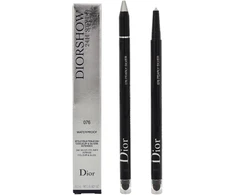 Christian Dior Diorshow On Stage Atsparus vandeniui Double-Ended Kohl Akių apvadas 076 Sidabrinis Pilkas 1.2 g