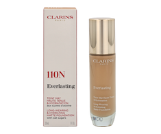 Clarins Everlasting Matte Foundation makiažo pagrindas, atspalvis: 110N - Honey, 30 ml